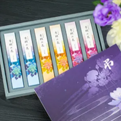 3種類の香りを詰め合わせたお線香が新発売